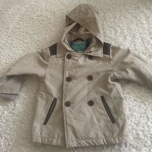 Zara baby jacket beige size 18-24 months
